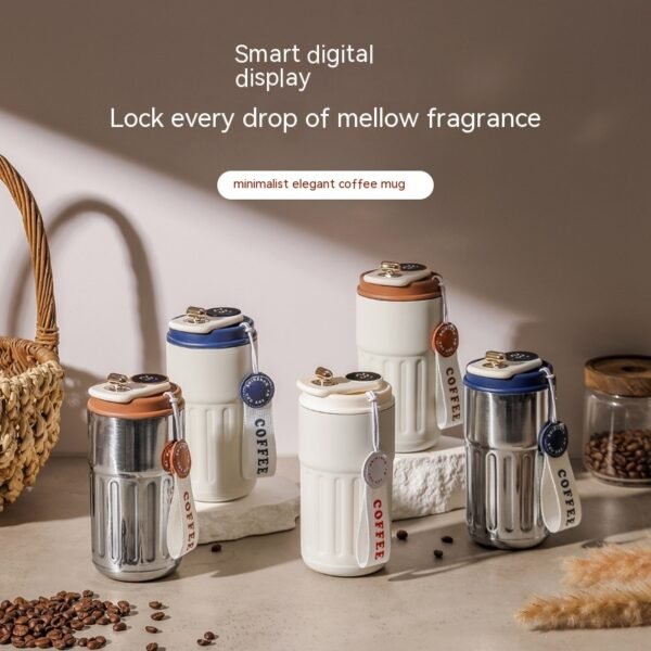 Smart Digital Vacuum Flask 450ml - Image 7