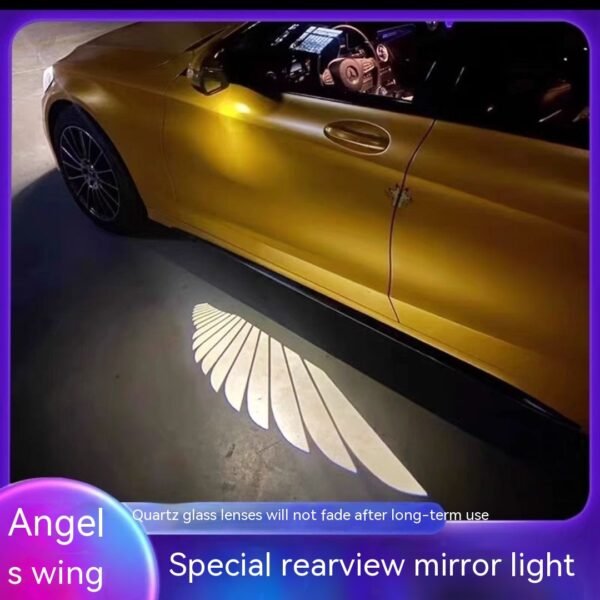 Car Angeles Wings Mirror Lamp - Image 5