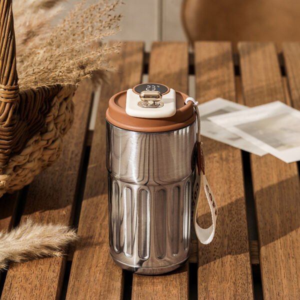 Smart Digital Vacuum Flask 450ml - Image 5