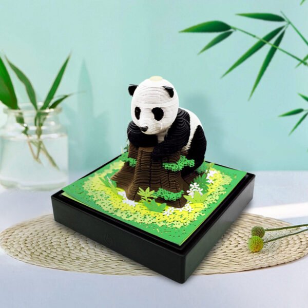 Panda Paper Carving Calendar 2025 - Image 4