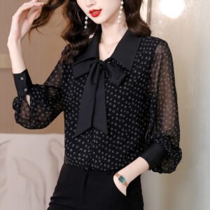 Letter Long-Sleeve Top