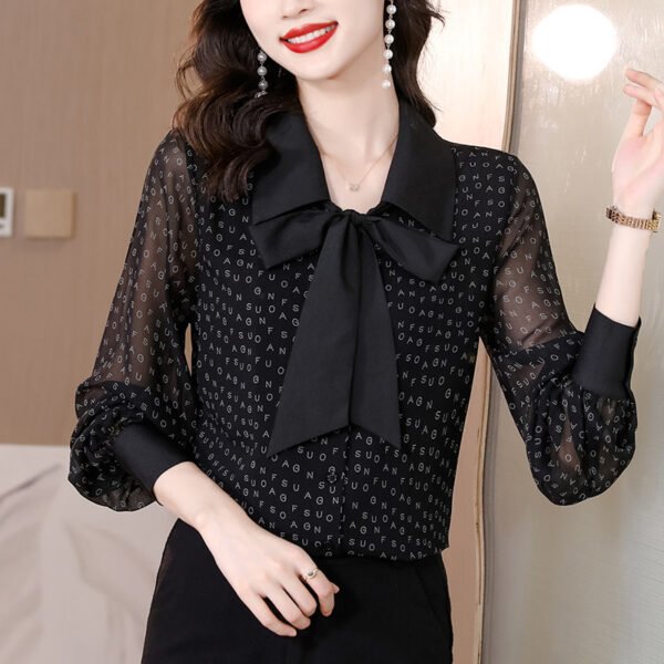 Letter Long-Sleeve Top - Image 3