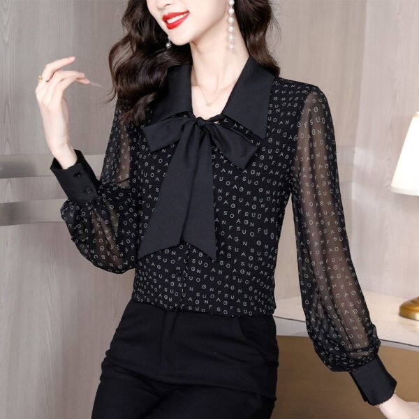 Letter Long-Sleeve Top - Image 4