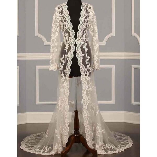 Bridal Long Cape - Image 2
