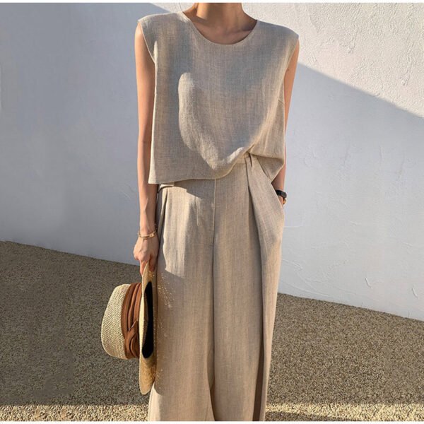 Cotton Two-piece Set - Image 5