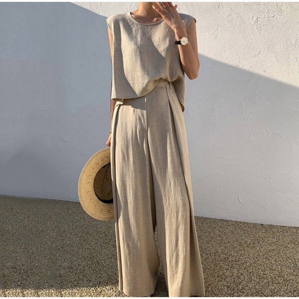 Cotton Two-piece Set