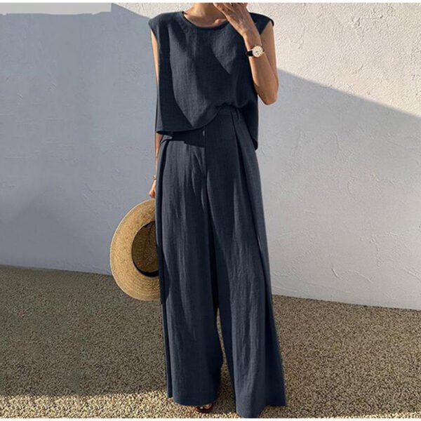 Cotton Two-piece Set - Image 3