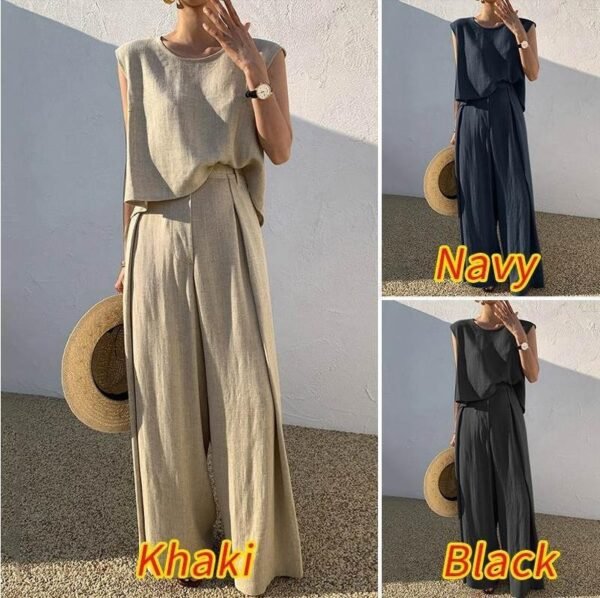 Cotton Two-piece Set - Image 7