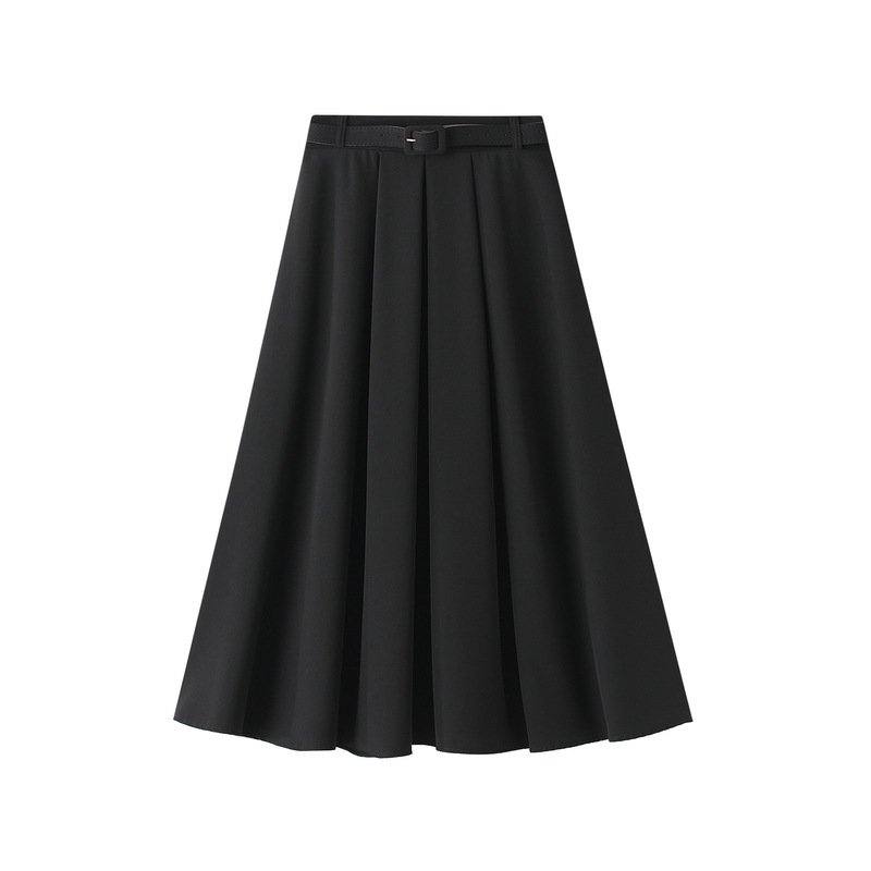 Midi Skater A- Line Skirt - Image 3