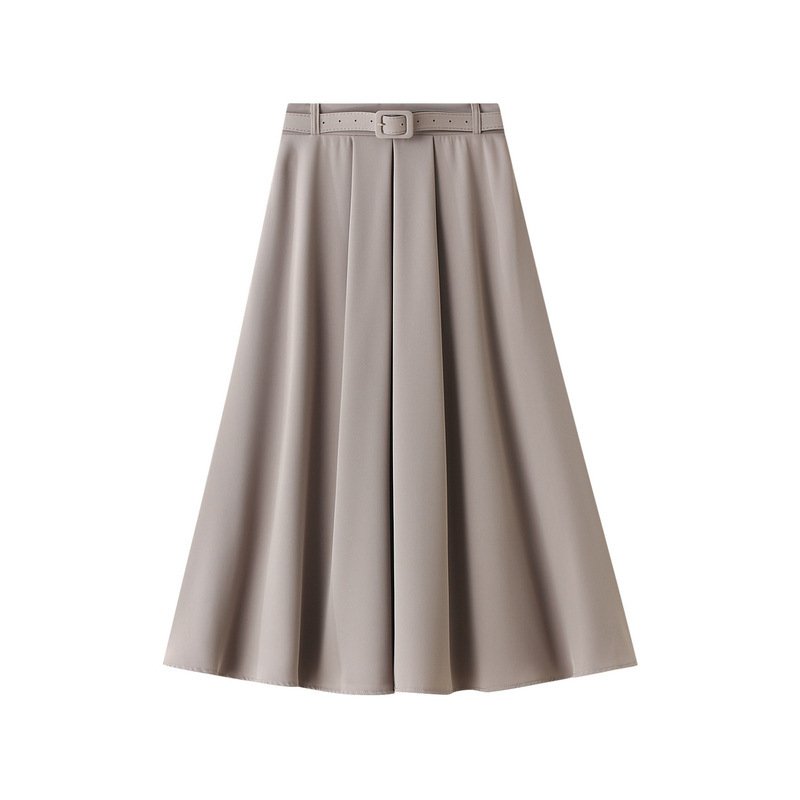 Midi Skater A- Line Skirt - Image 7